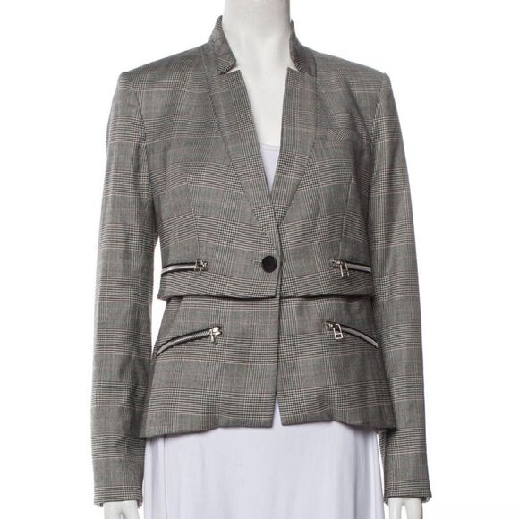 Veronica Beard Plaid Blazer